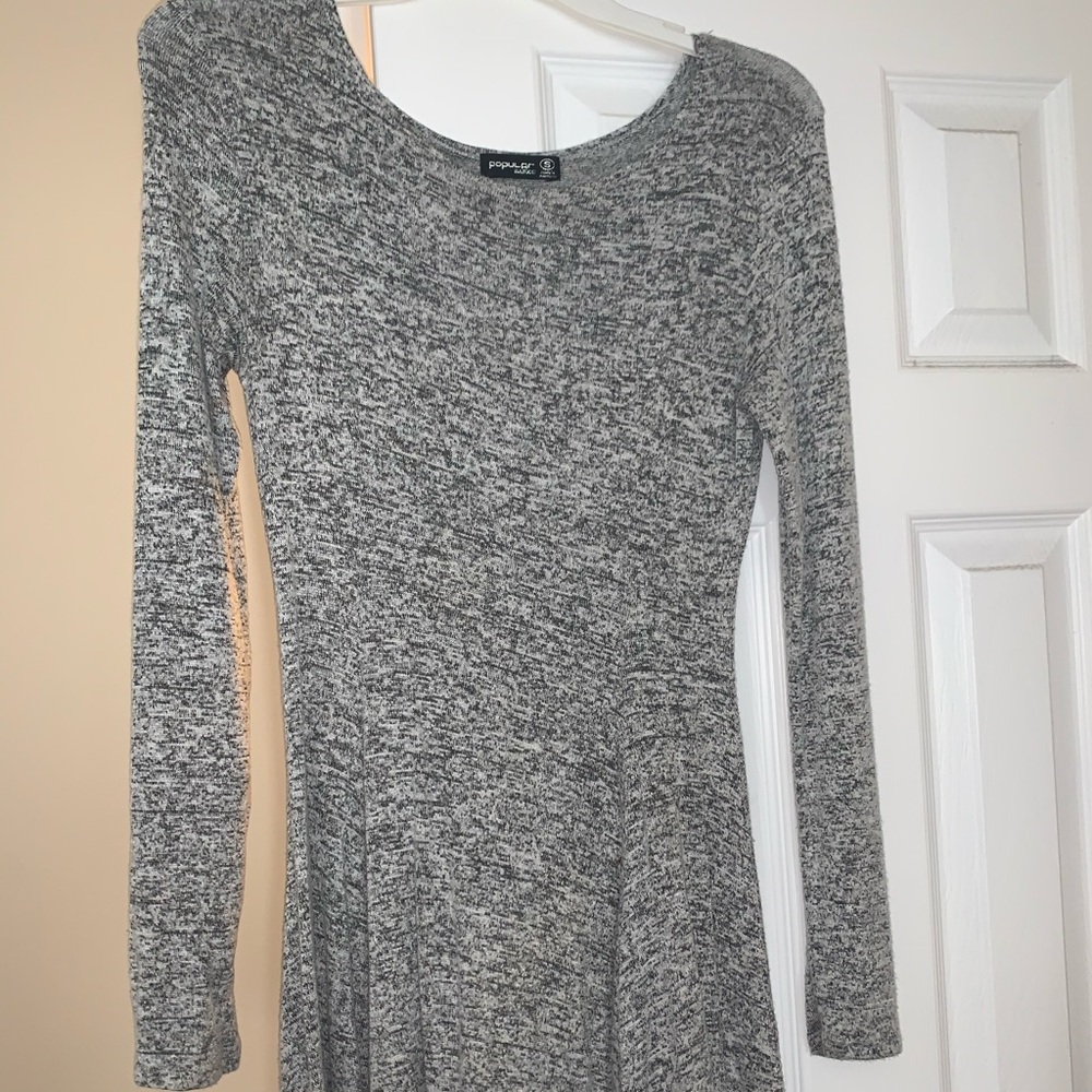 Gray Swing dress
